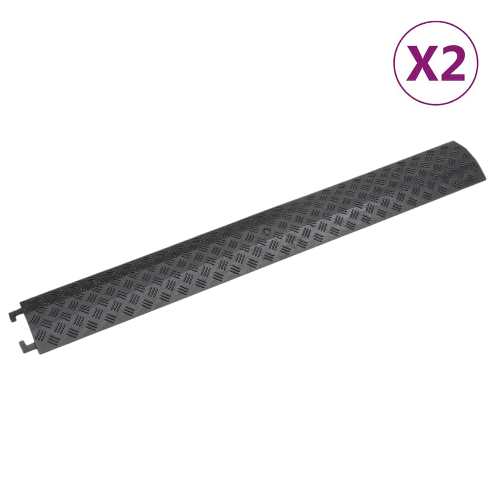 Rampes De Protection De Câble 4 Pcs 98,5 Cm