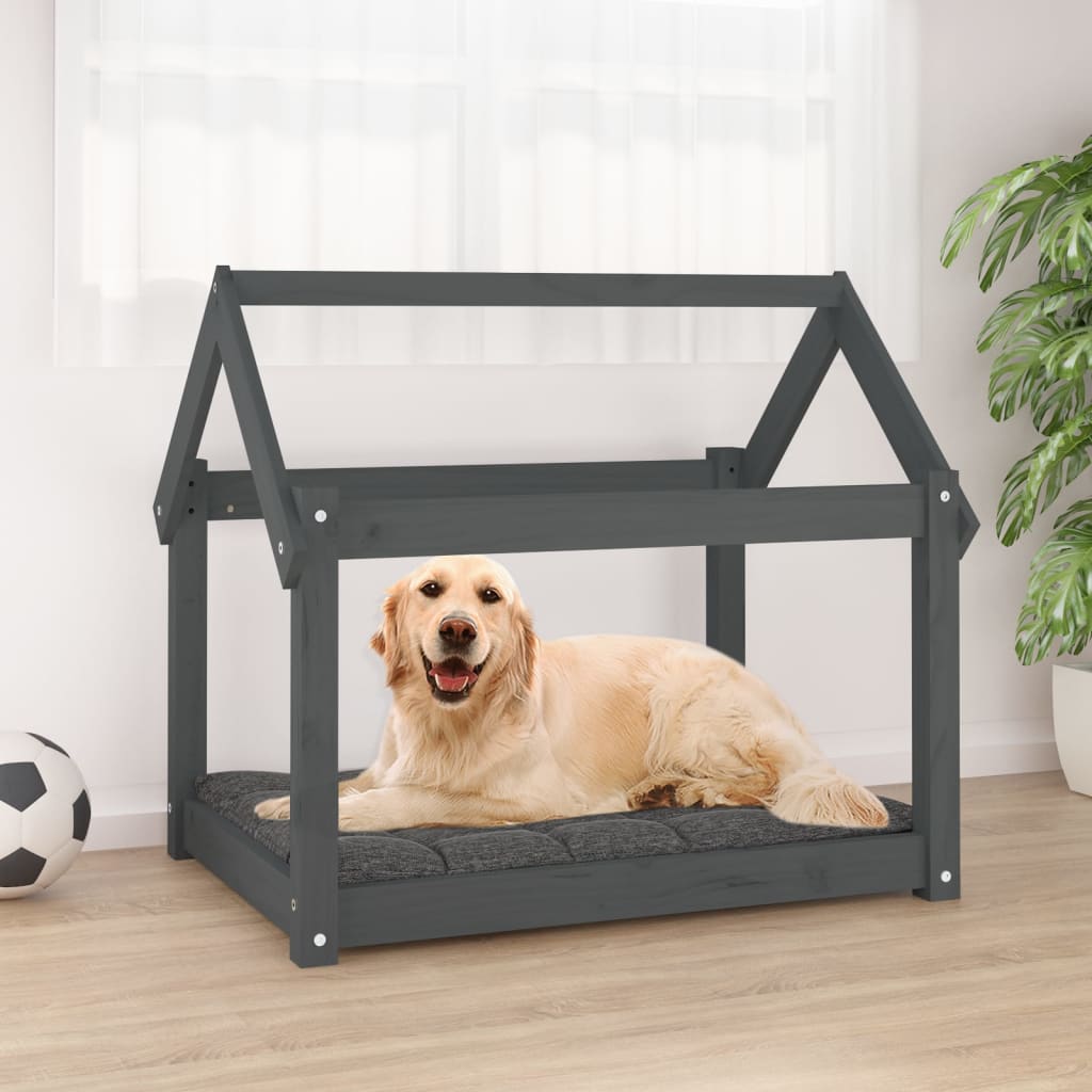 Lit Pour Chien Bois De Pin Solide
