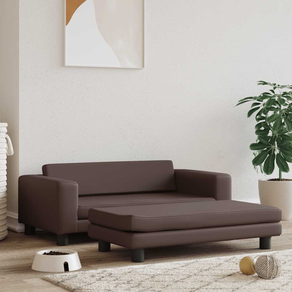 Lit Pour Chien Avec Extension 100X50X30 Cm