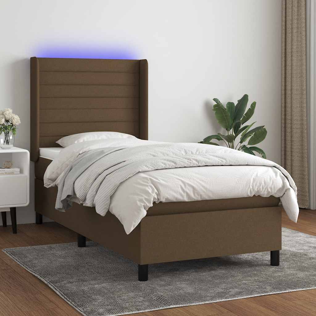 Sommier À Lattes De Lit Matelas Led Tissu