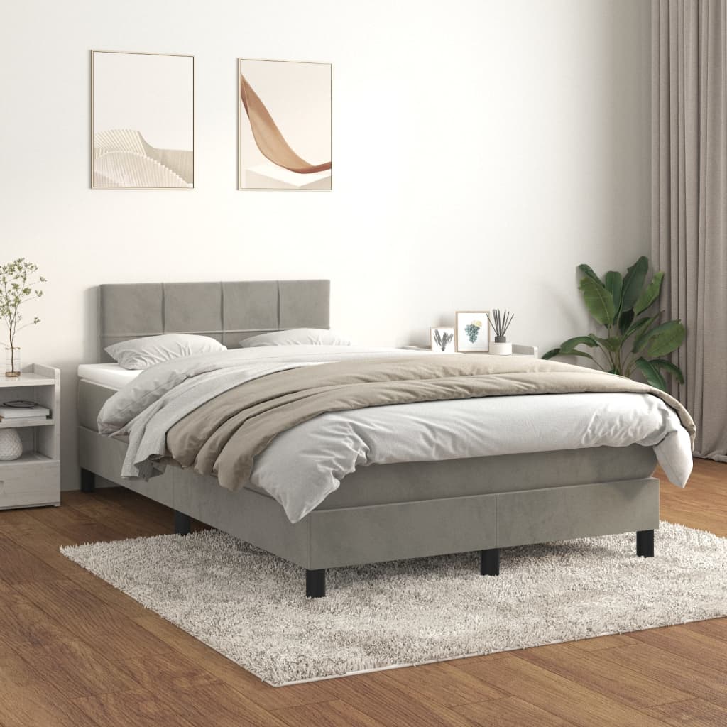 Sommier À Lattes De Lit Et Matelas Velours