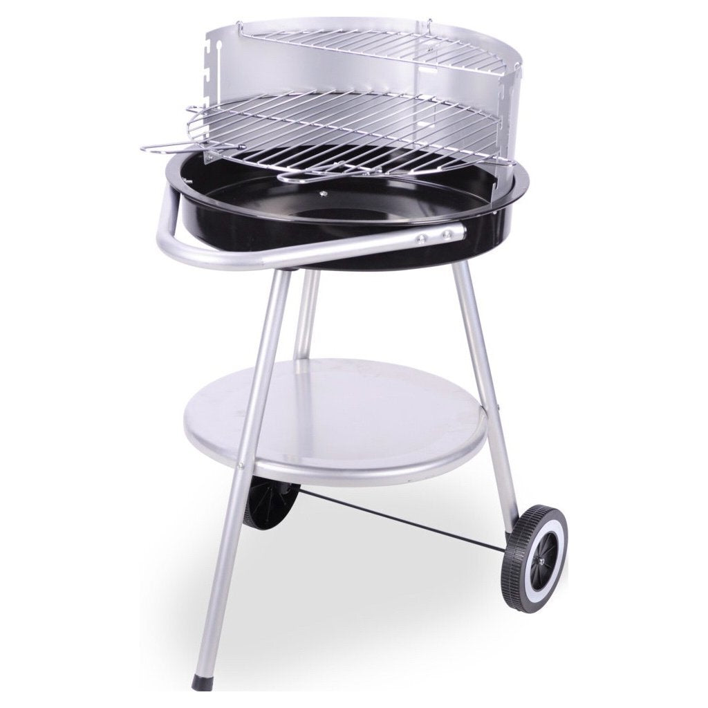 Bbq Barbecue 47X77 Cm Zwart/Rvs