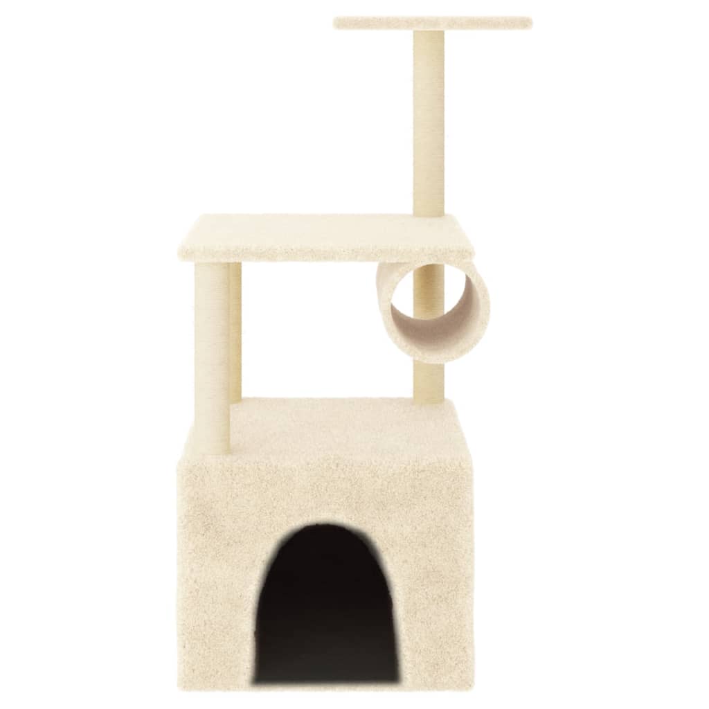 Arbre À Chat Avec Griffoirs En Sisal 109,5 Cm
