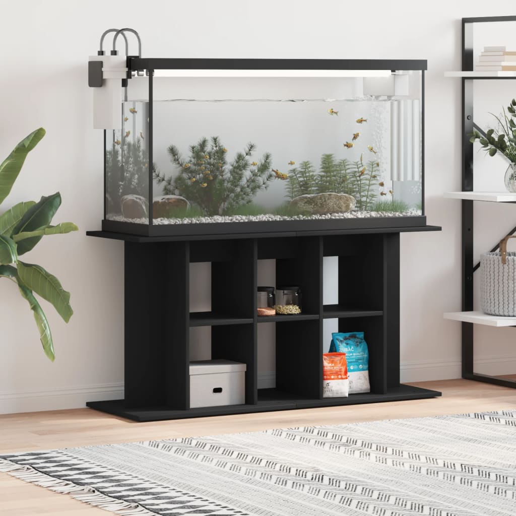 Support D'aquarium Gris Sonoma Bois D'ingénierie