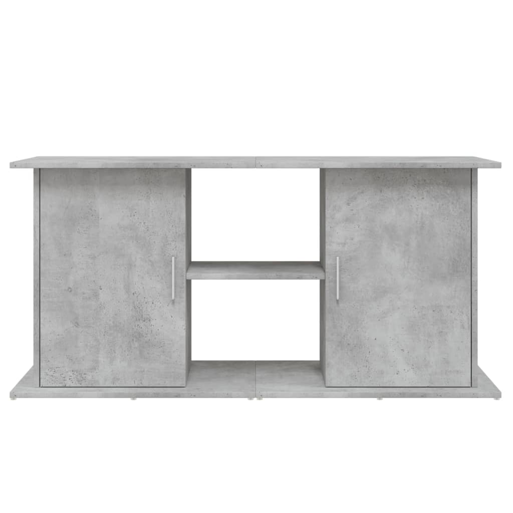 Support D'aquarium En Béton Gris Bois D'ingénierie