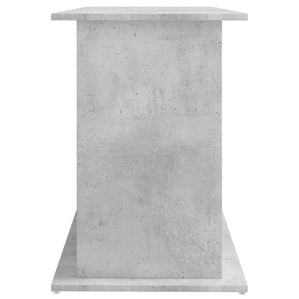 Support D'aquarium En Béton Gris Bois D'ingénierie