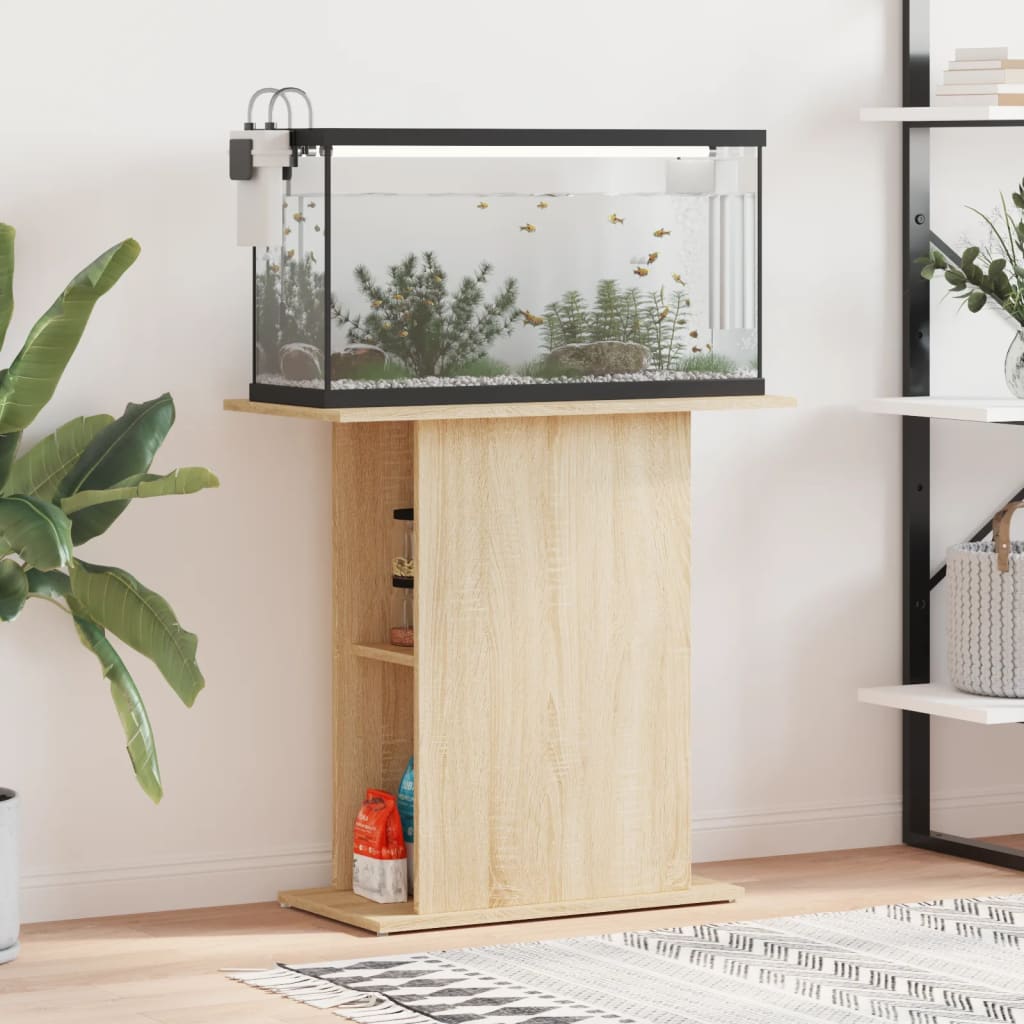 Support D'aquarium 60,5X36X72,5 Cm Bois D'ingénierie
