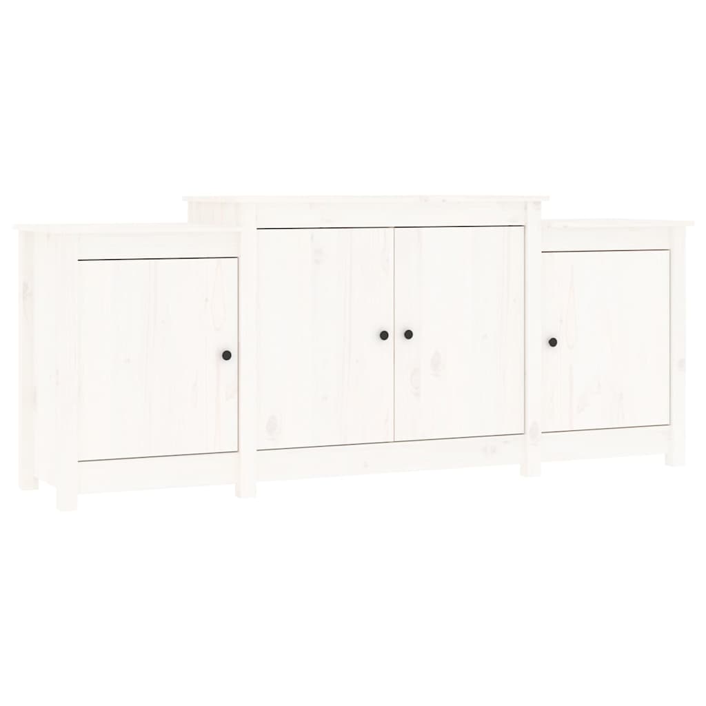 Buffet 164X37X68 Cm Bois Massif De Pin