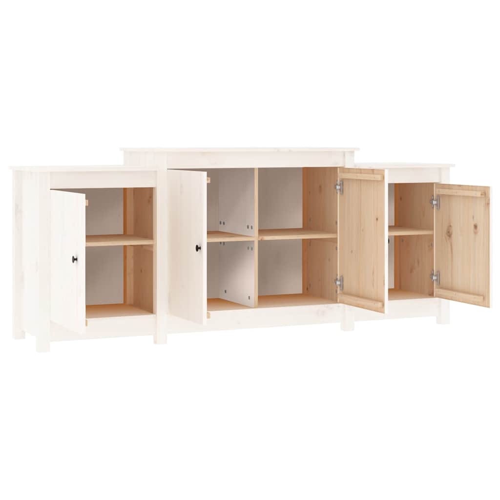 Buffet 164X37X68 Cm Bois Massif De Pin