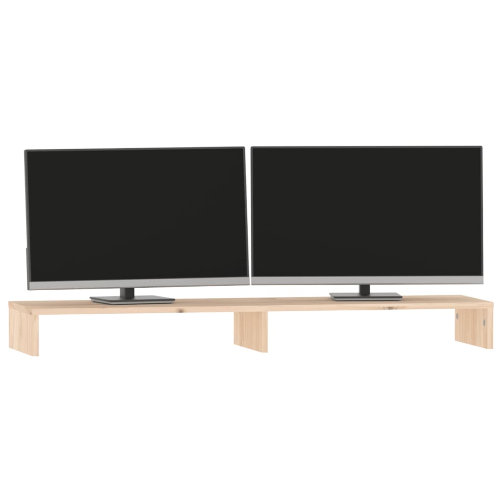 Support Pour Moniteur Bois De Pin Solide