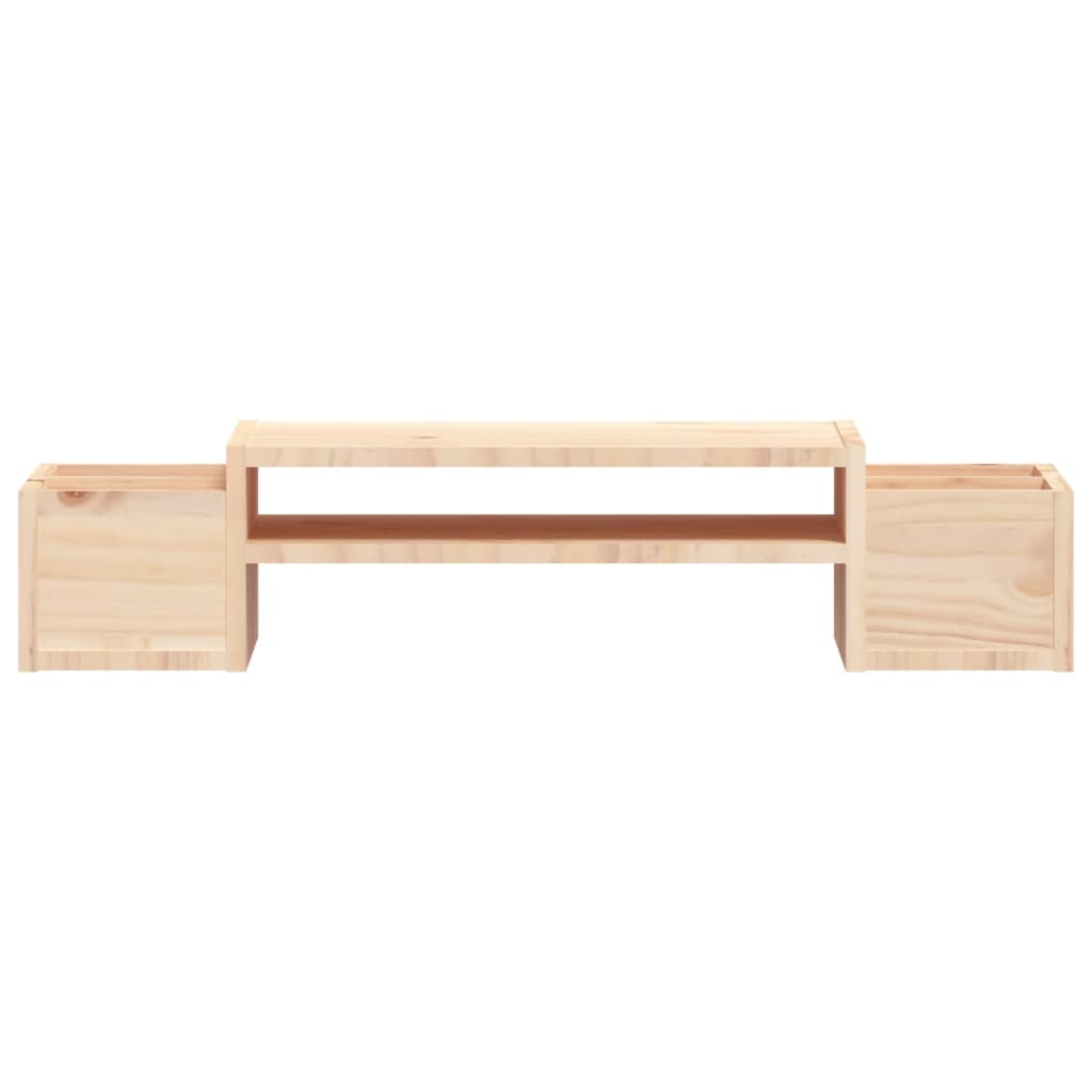 Support Pour Moniteur 70X27,5X15 Cm Bois De Pin Solide