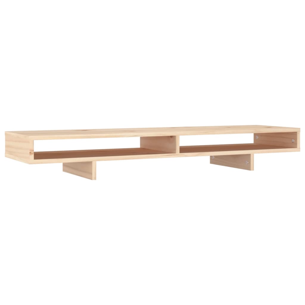 Support Pour Moniteur Bois De Pin Solide