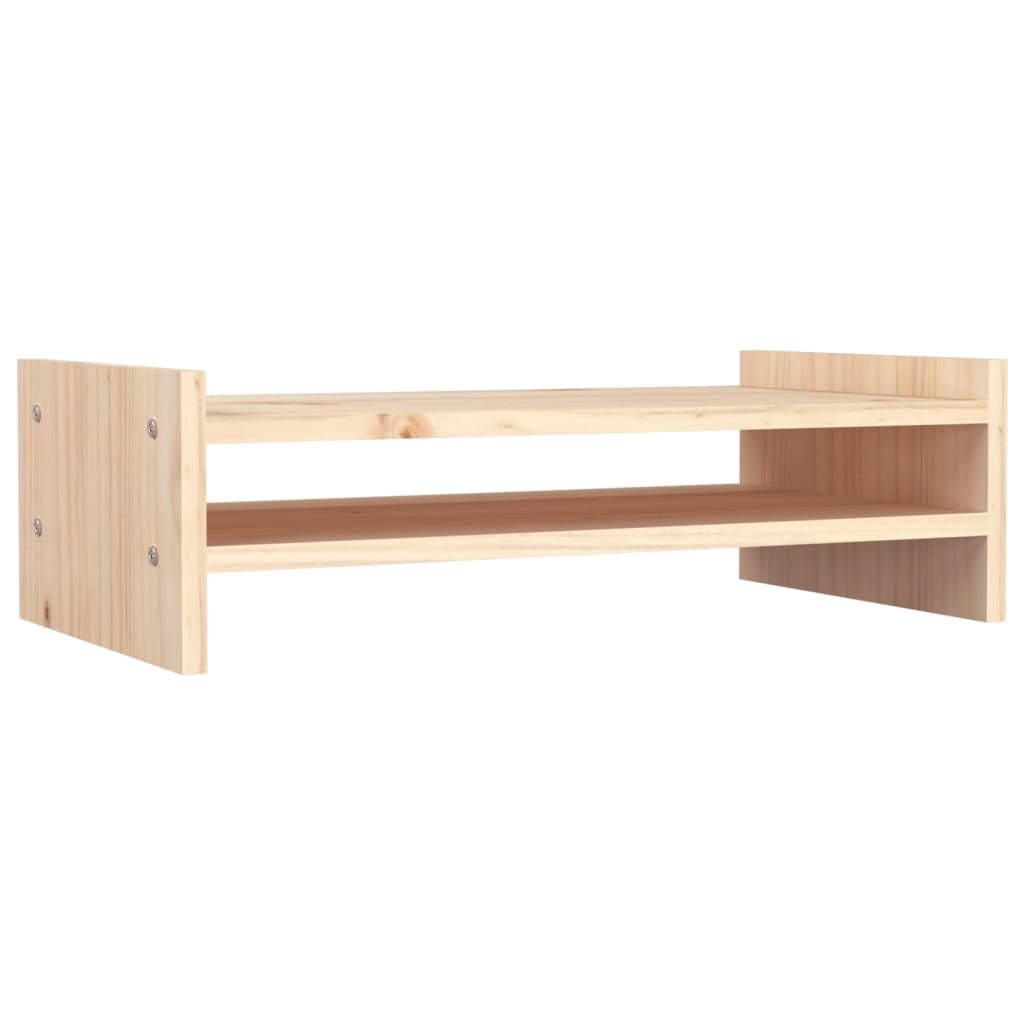 Support Pour Moniteur Bois De Pin Solide