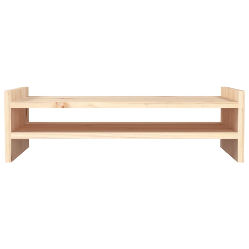 Support Pour Moniteur Bois De Pin Solide