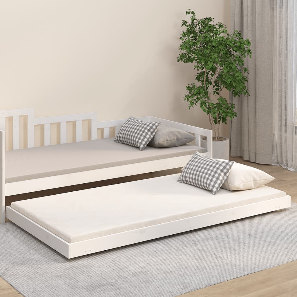Cadre De Lit Sans Matelas Bois Pin Massif