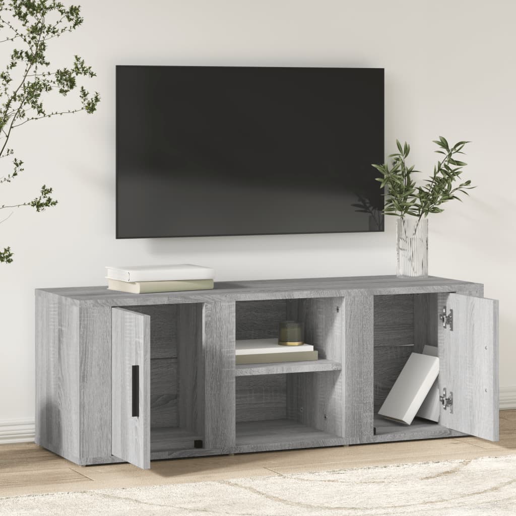 Meuble Tv 100X31,5X35 Cm Bois D'ingénierie