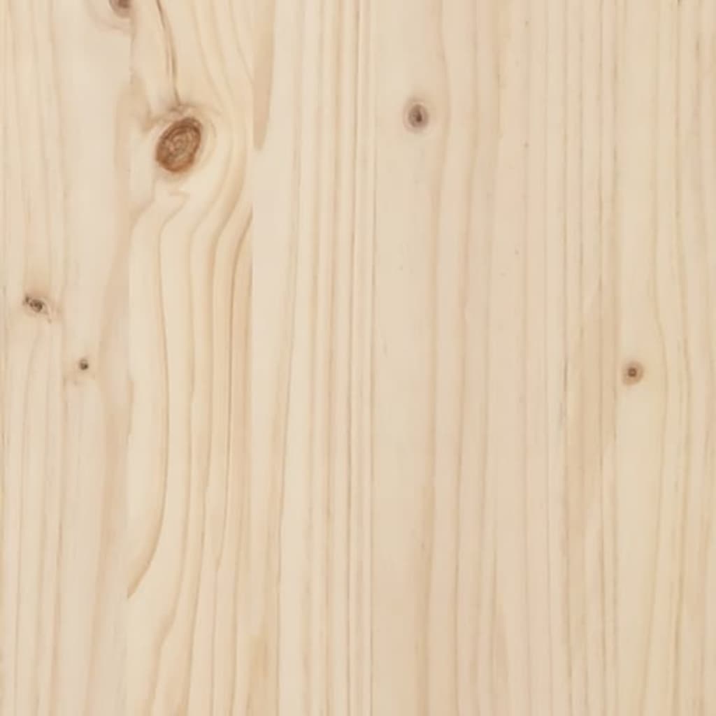 Porte-Pneus Bois De Pin Massif Naturel