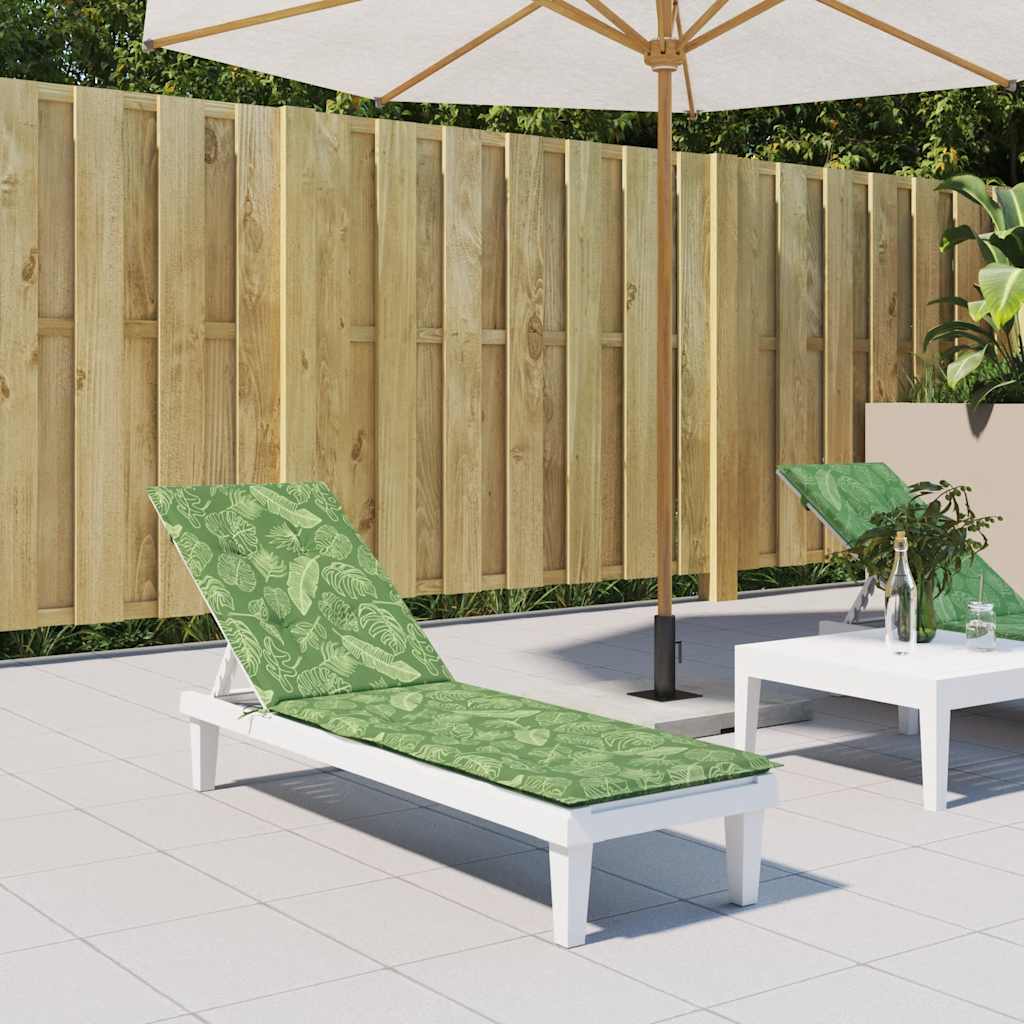 Coussin De Chaise De Terrasse Carreaux Rouge (75+105)X50X4 Cm
