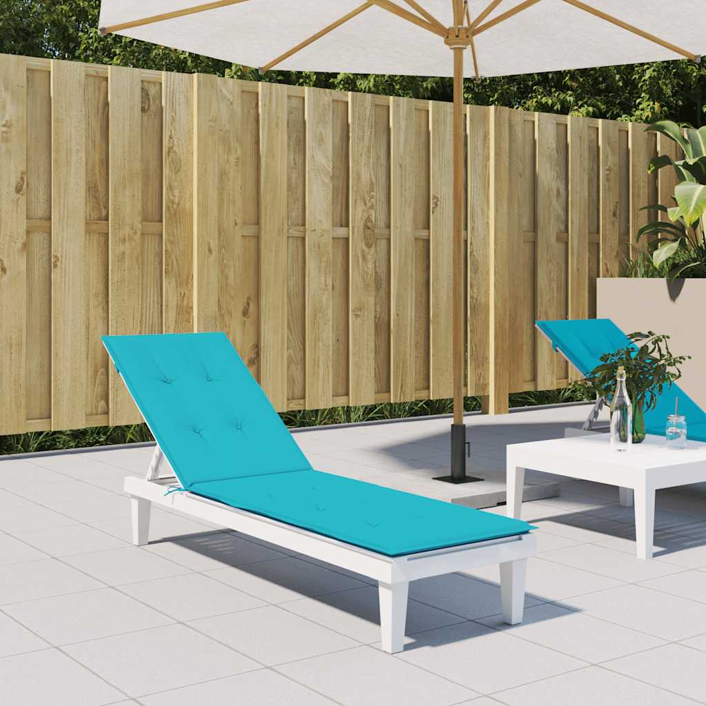 Coussin De Chaise De Terrasse Carreaux Rouge (75+105)X50X4 Cm