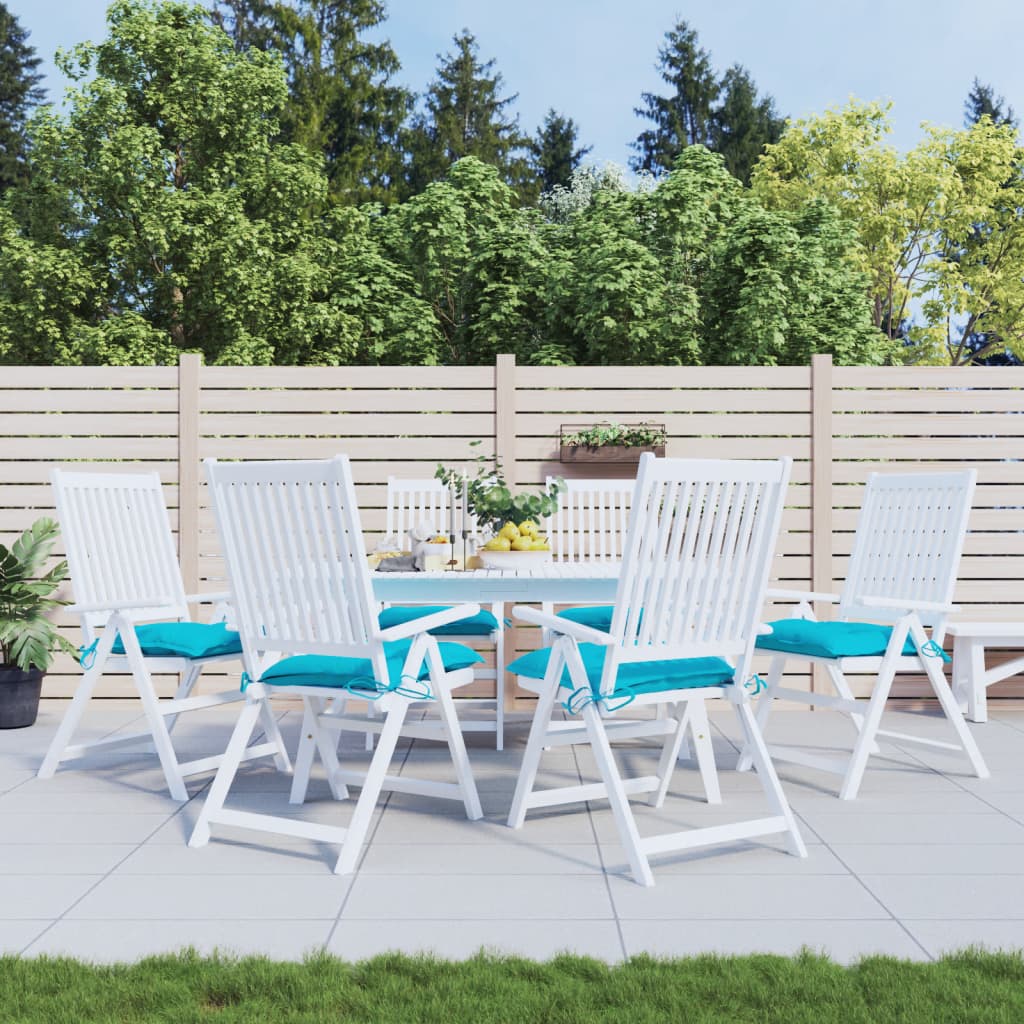 Coussins De Chaise Lot De 6 Tissu Oxford