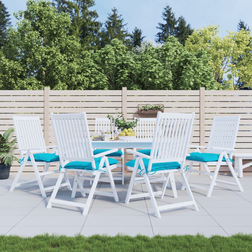 Coussins De Chaise Lot De 6 Tissu Oxford