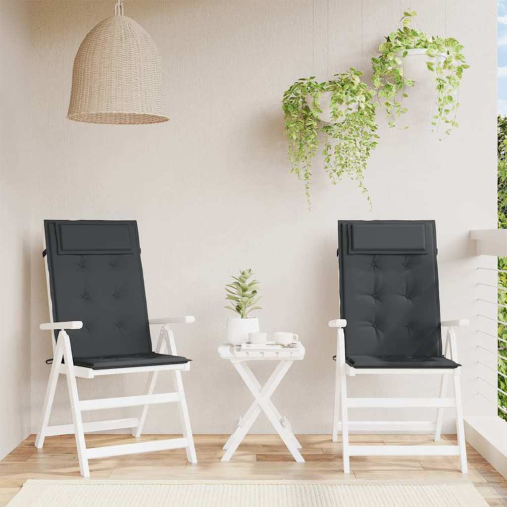 Coussins De Chaise À Dossier Haut Lot De 4