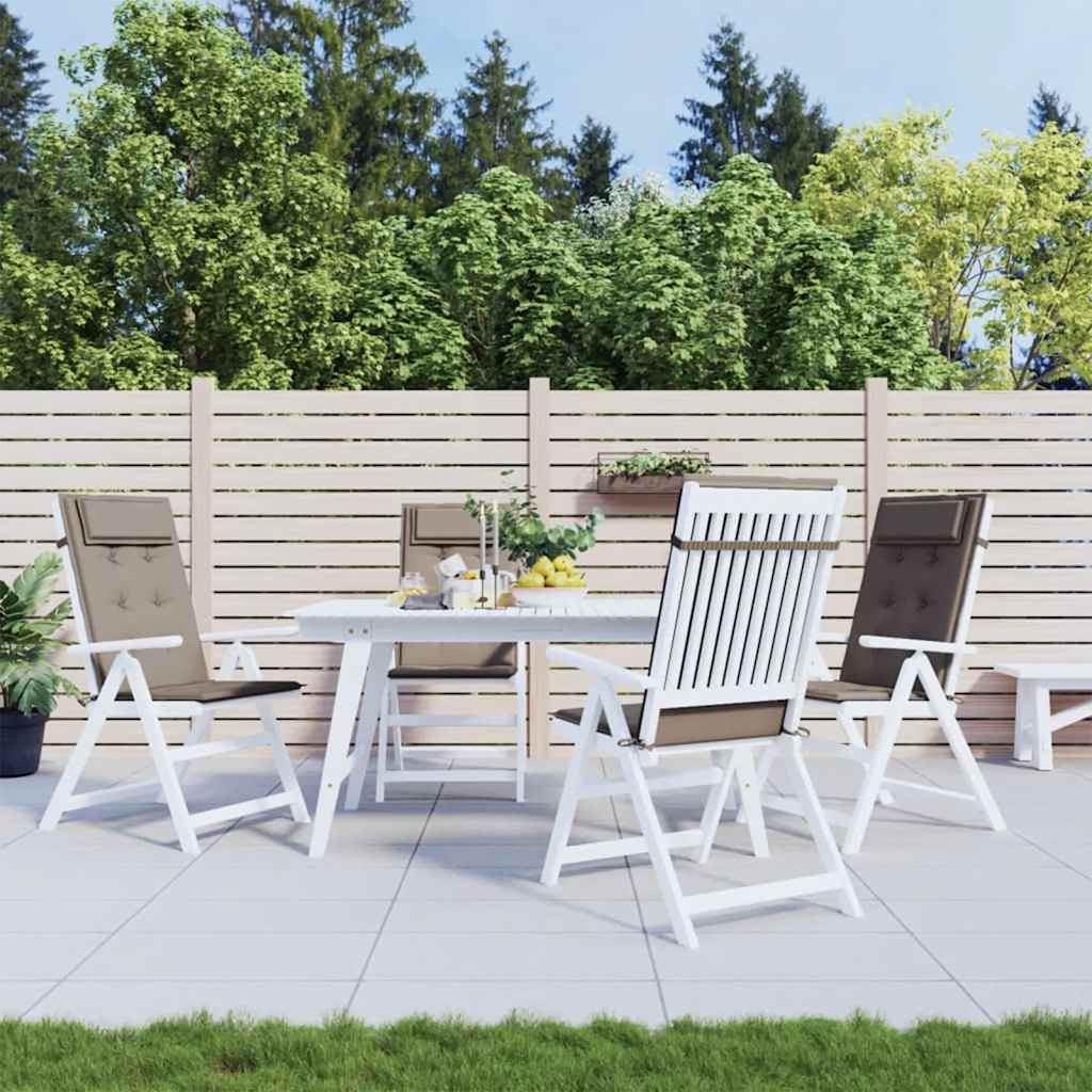 Coussins De Chaise À Dossier Haut Lot De 4