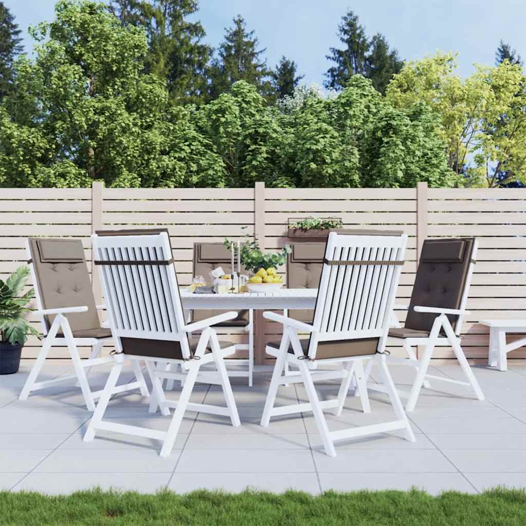 Coussins De Chaise À Dossier Haut Lot De 4