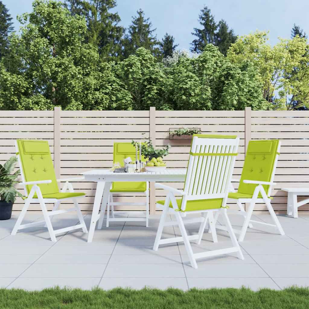Coussins De Chaise À Dossier Haut Lot De 4