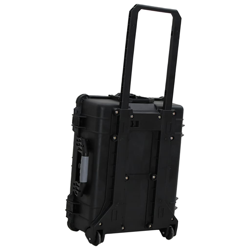 Valise De Vol À Roulettes Noir 63X50X23 Cm Pp