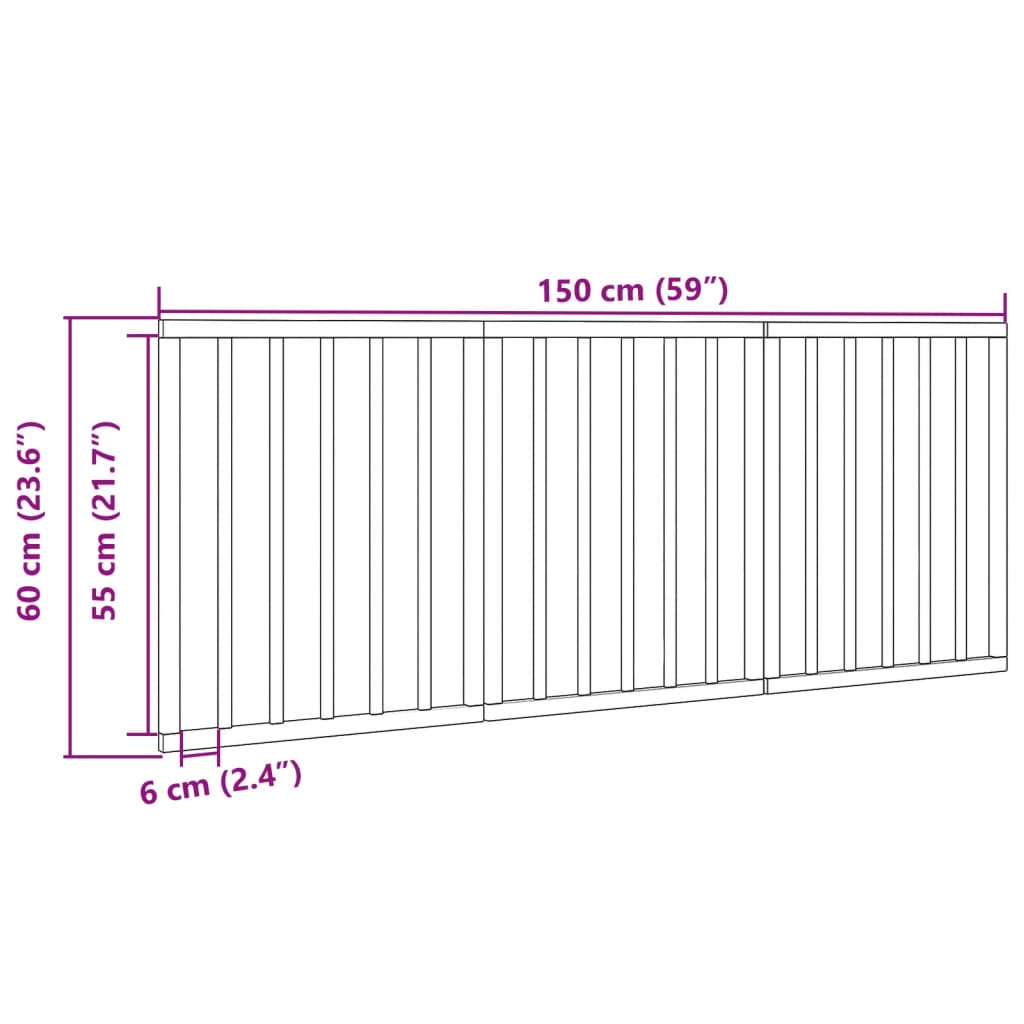 Barrière Pour Chien Pliable 3 Panneaux 150 Cm Bois De Peuplier