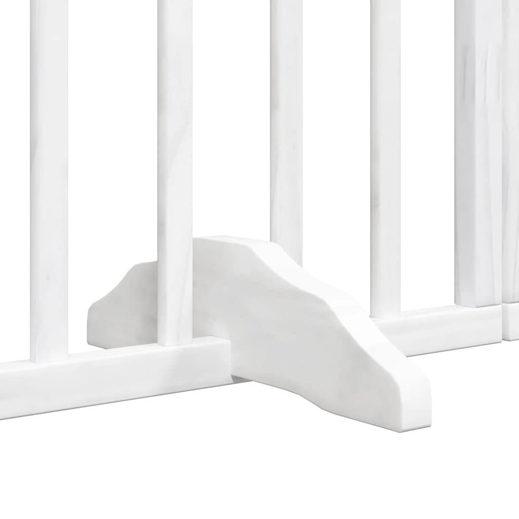 Barrière Pour Chien Porte Pliable 15 Panneaux Bois De Peuplier