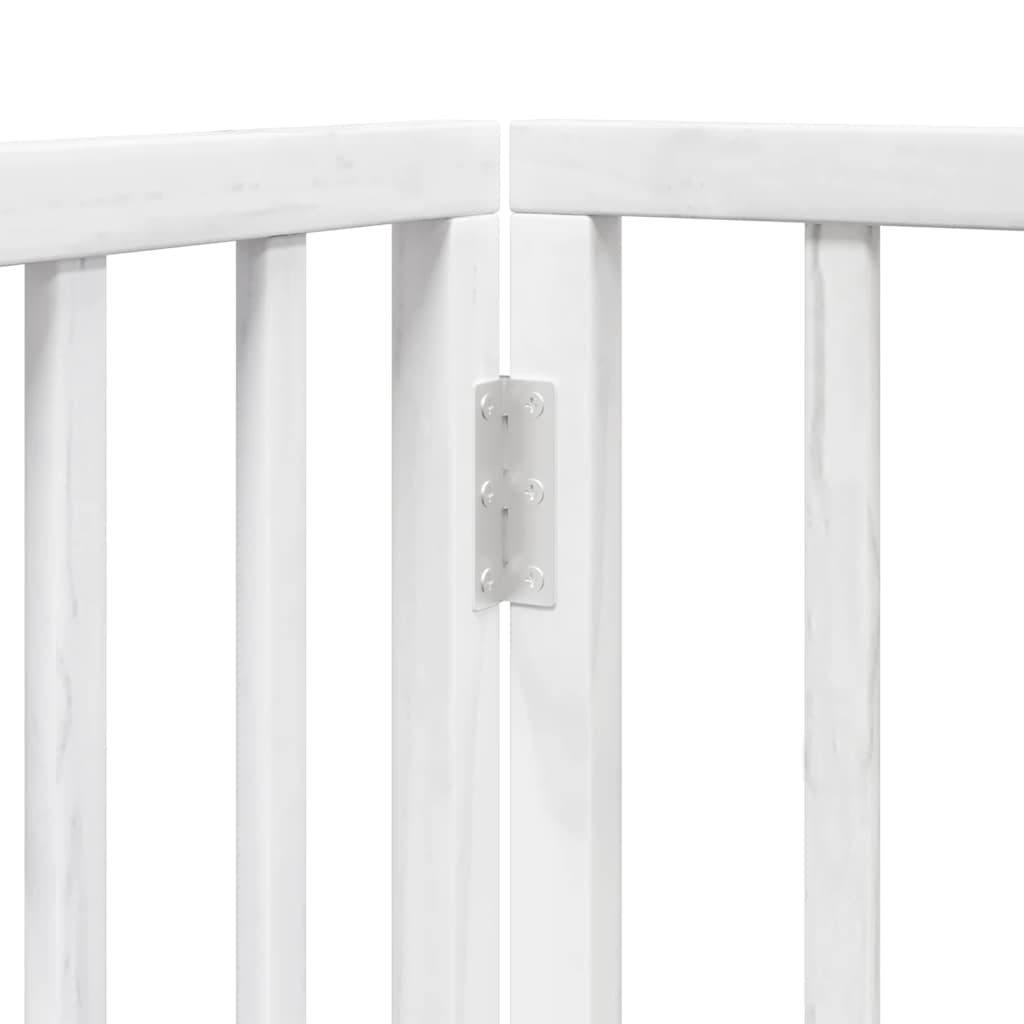 Barrière Pour Chien Porte Pliable 15 Panneaux Bois De Peuplier