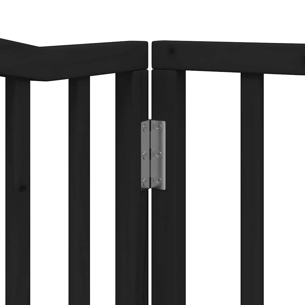 Barrière Pour Chien Porte Pliable 6 Panneaux Bois Peuplier