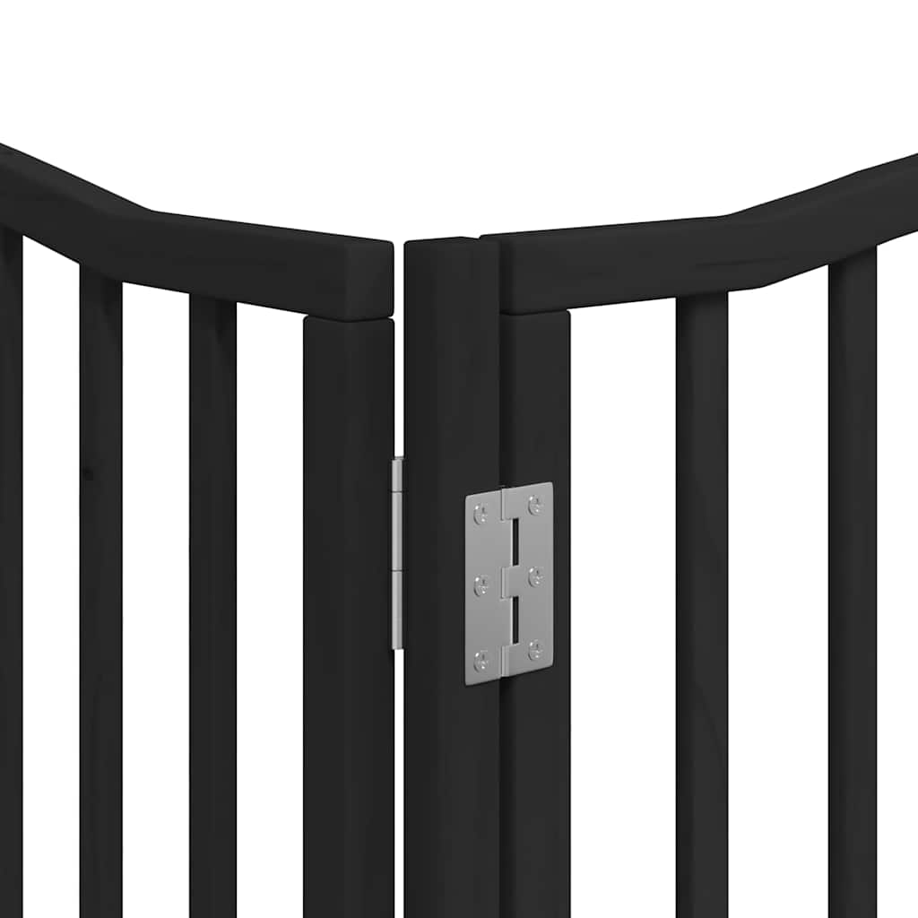 Barrière Pour Chien Porte Pliable 6 Panneaux Bois Peuplier
