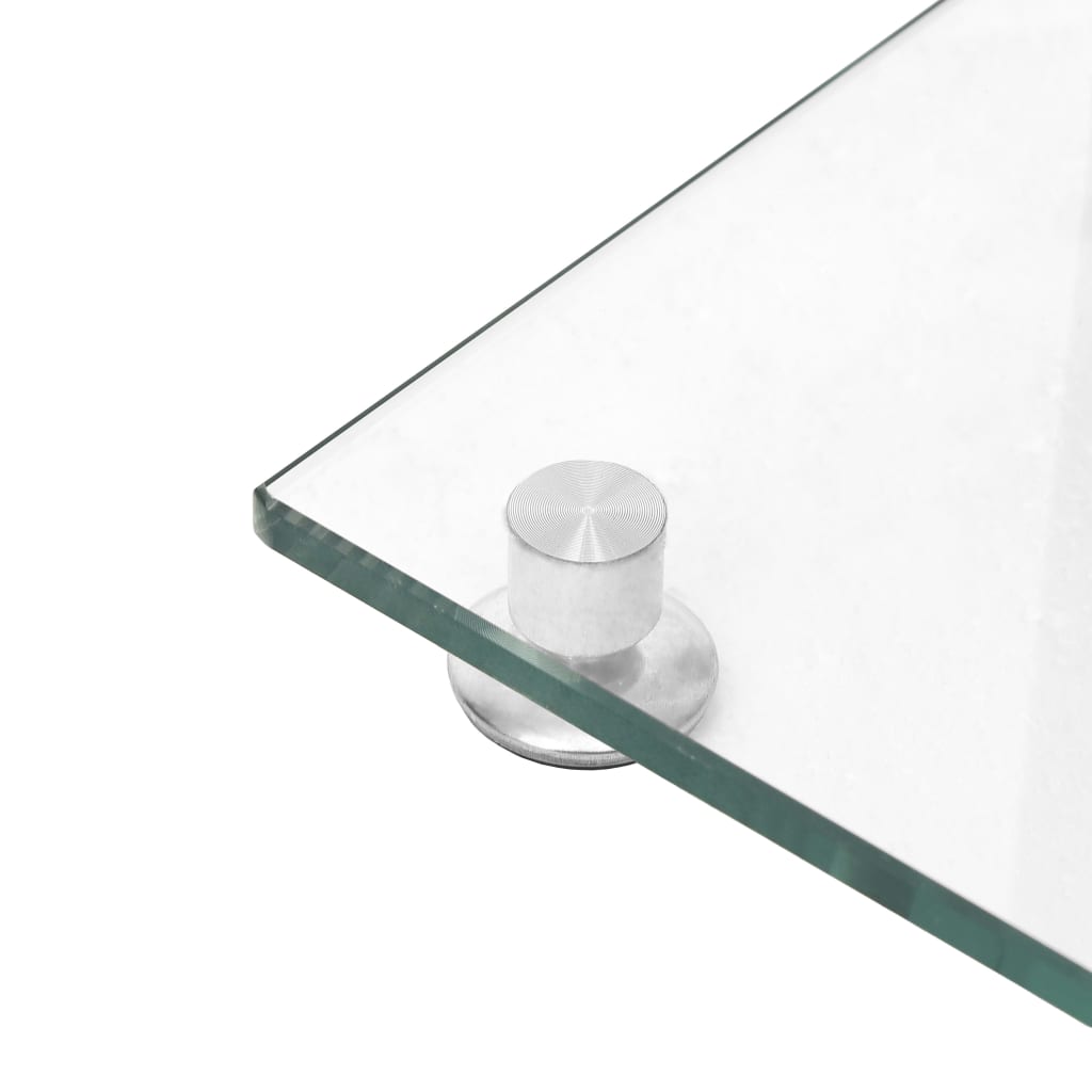 Supports De Haut-Parleurs 2 Pcs É Verre Trempé 1 Pilier