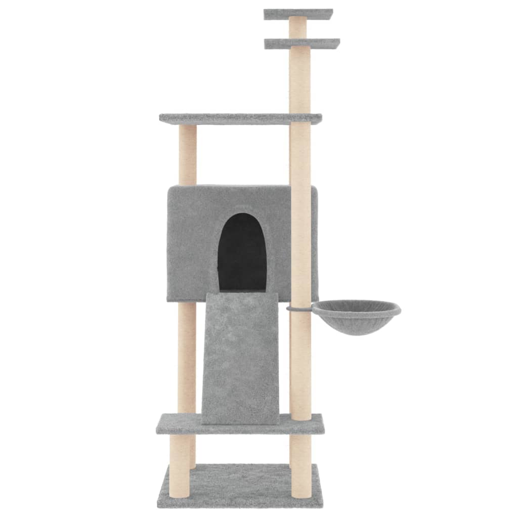 Arbre À Chat Avec Griffoirs En Sisal 153 Cm