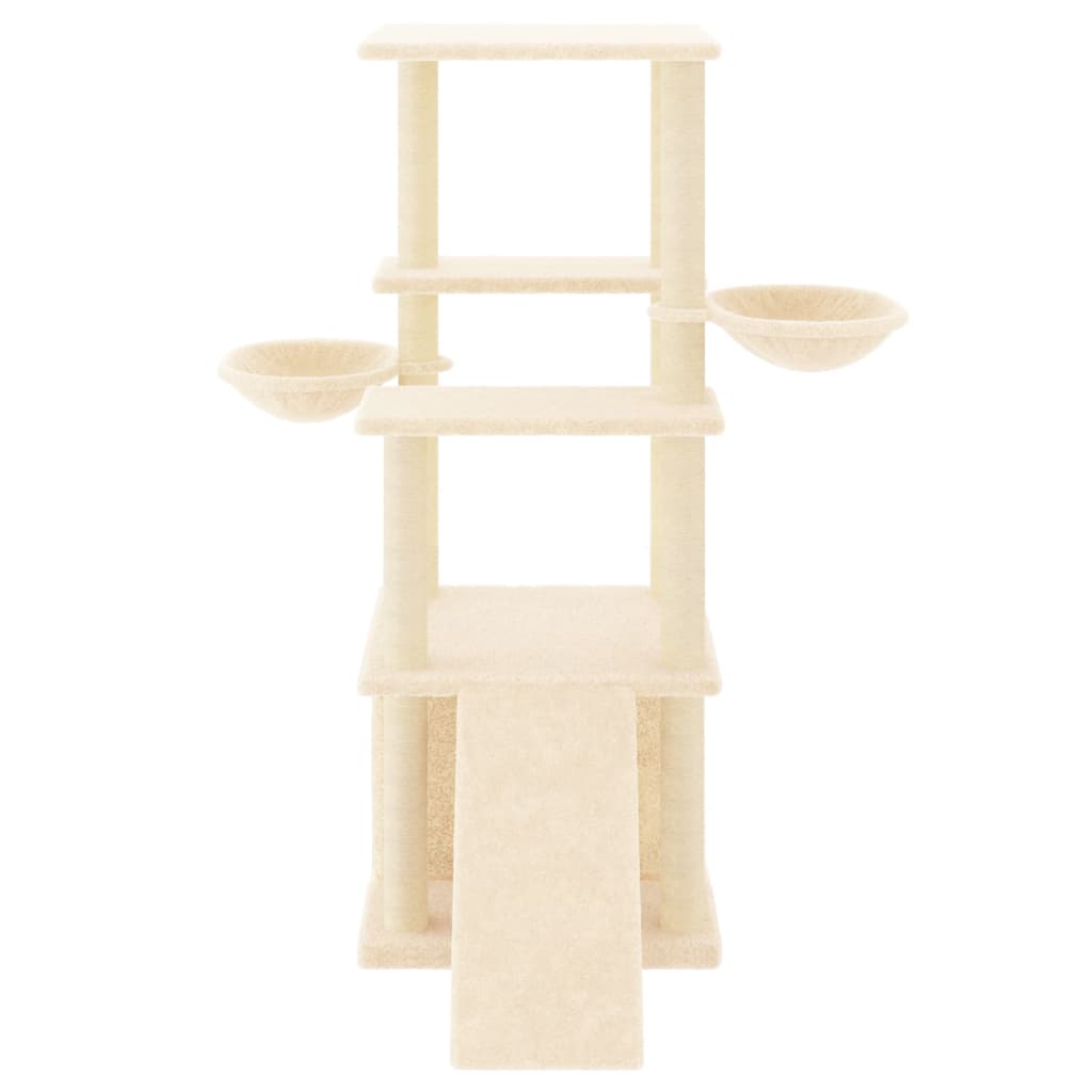 Arbre À Chat Avec Griffoirs En Sisal 133 Cm