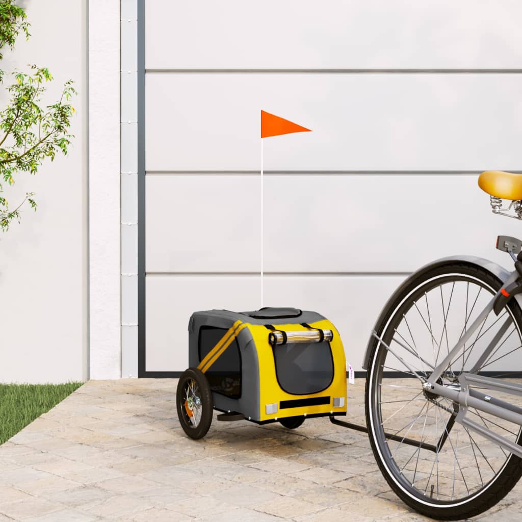 Remorque De Vélo Pour Animaux De Compagnie Et Noir
