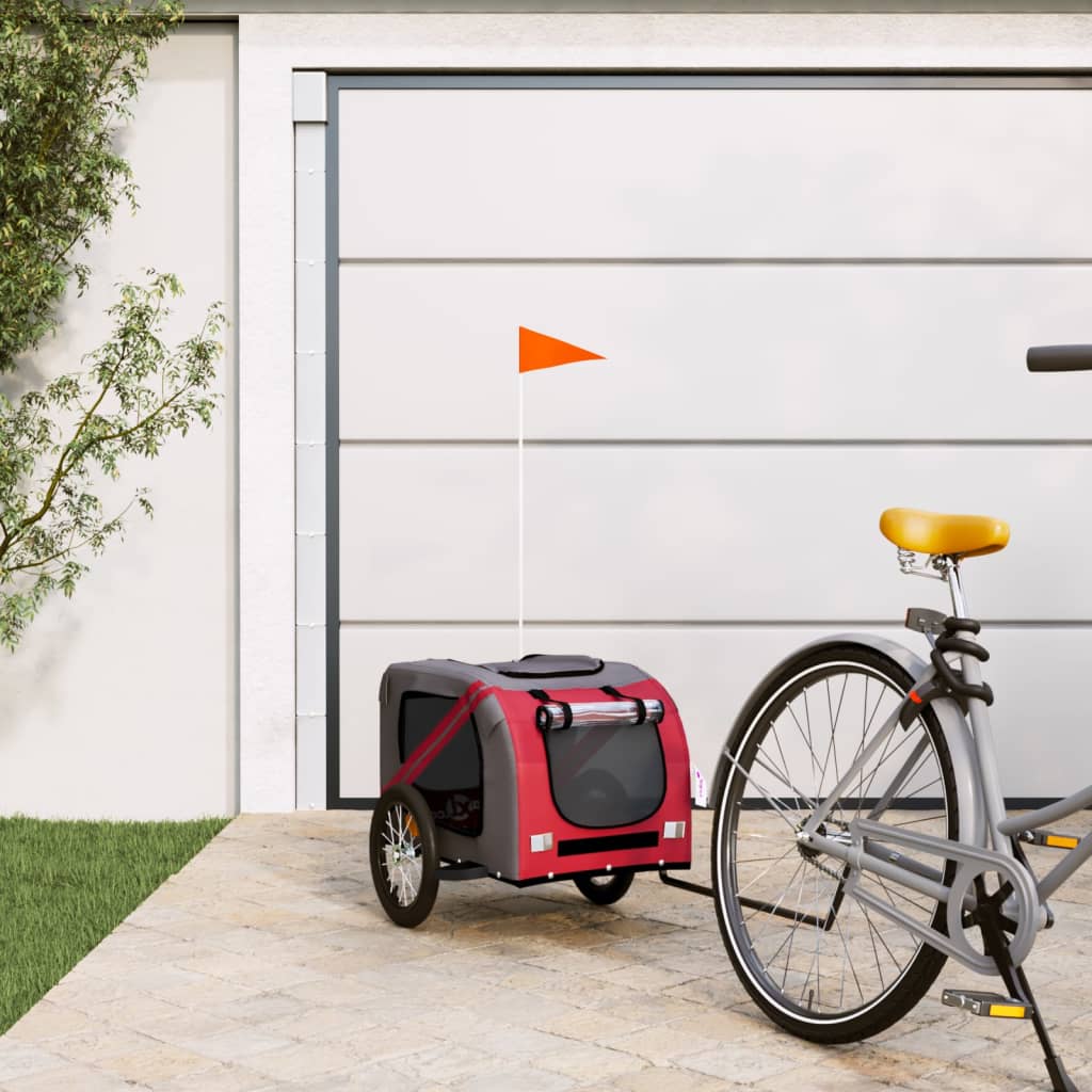 Remorque De Vélo Pour Animaux De Compagnie Et Noir
