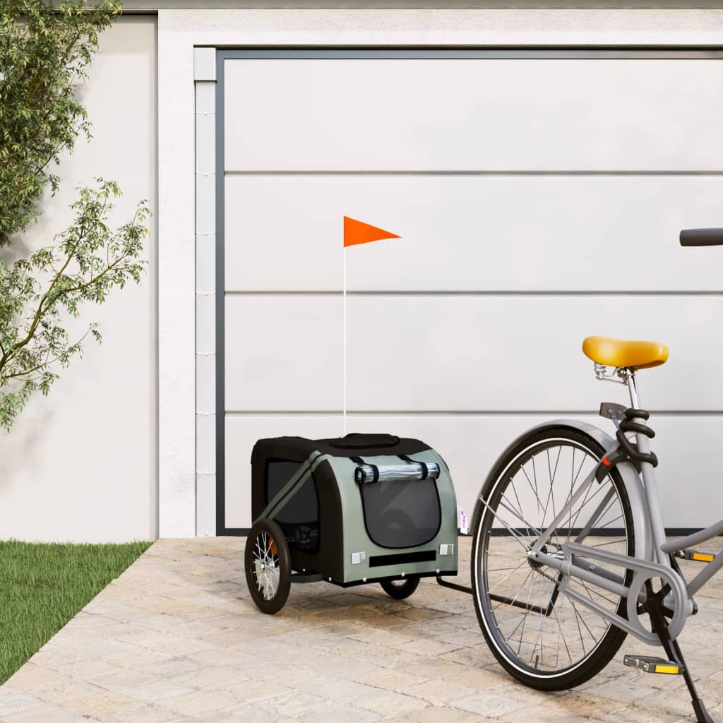 Remorque De Vélo Pour Animaux De Compagnie Et Noir
