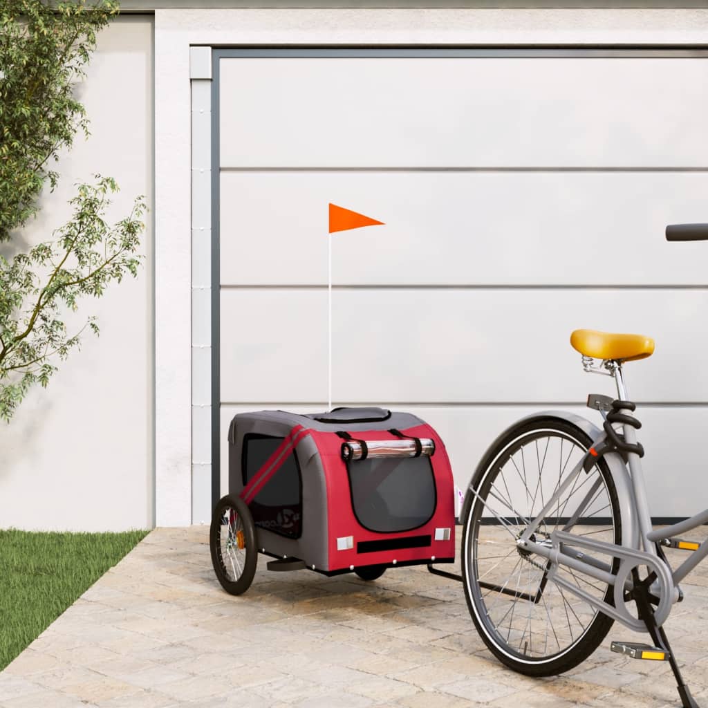 Remorque De Vélo Pour Animaux De Compagnie Et Noir