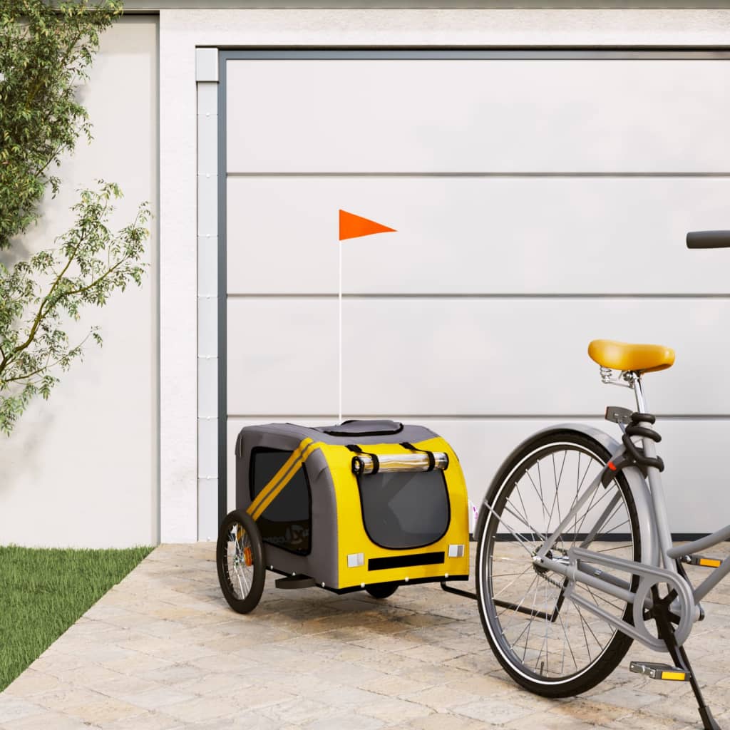 Remorque De Vélo Pour Animaux De Compagnie Et Noir
