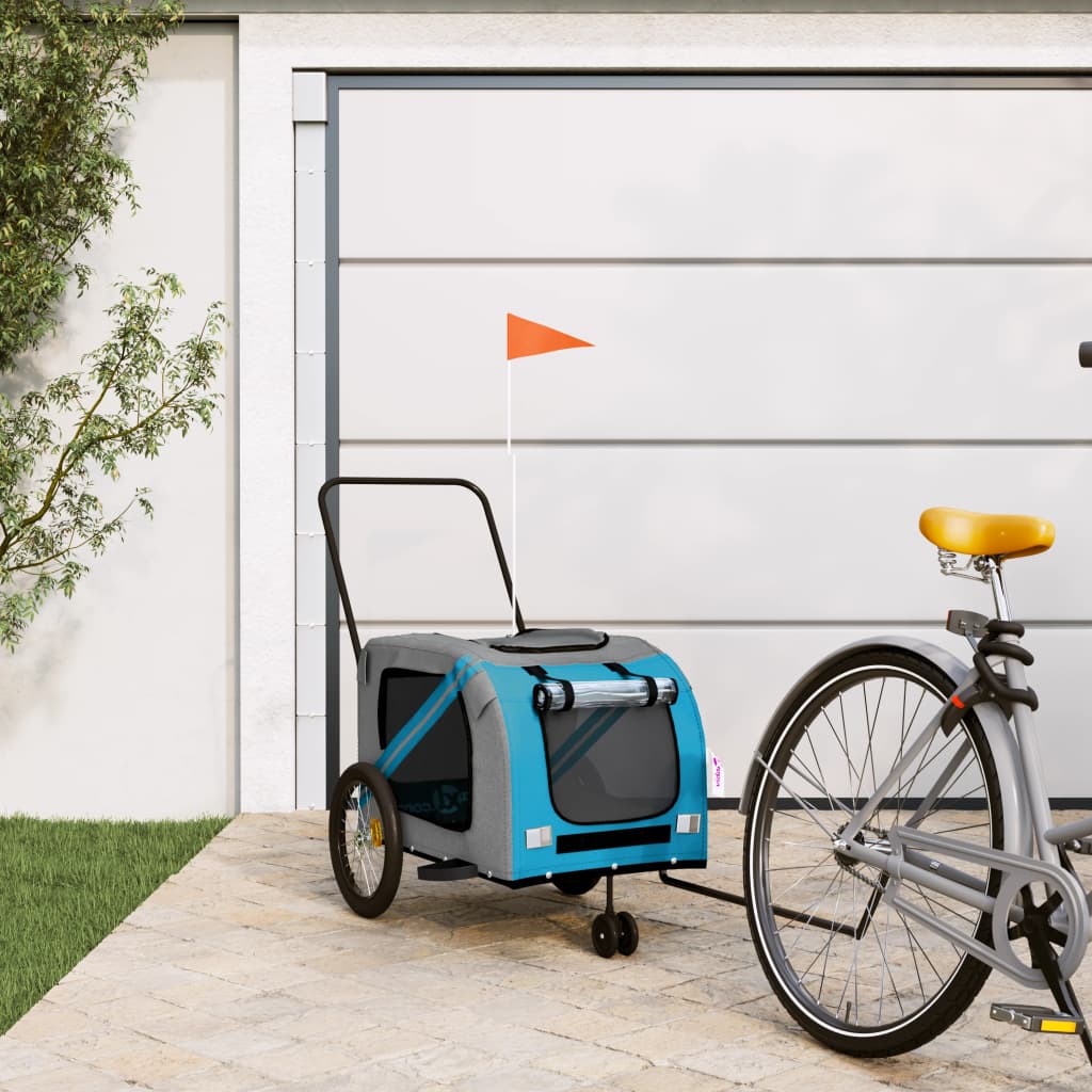 Remorque De Vélo Pour Animaux De Compagnie Et Noir
