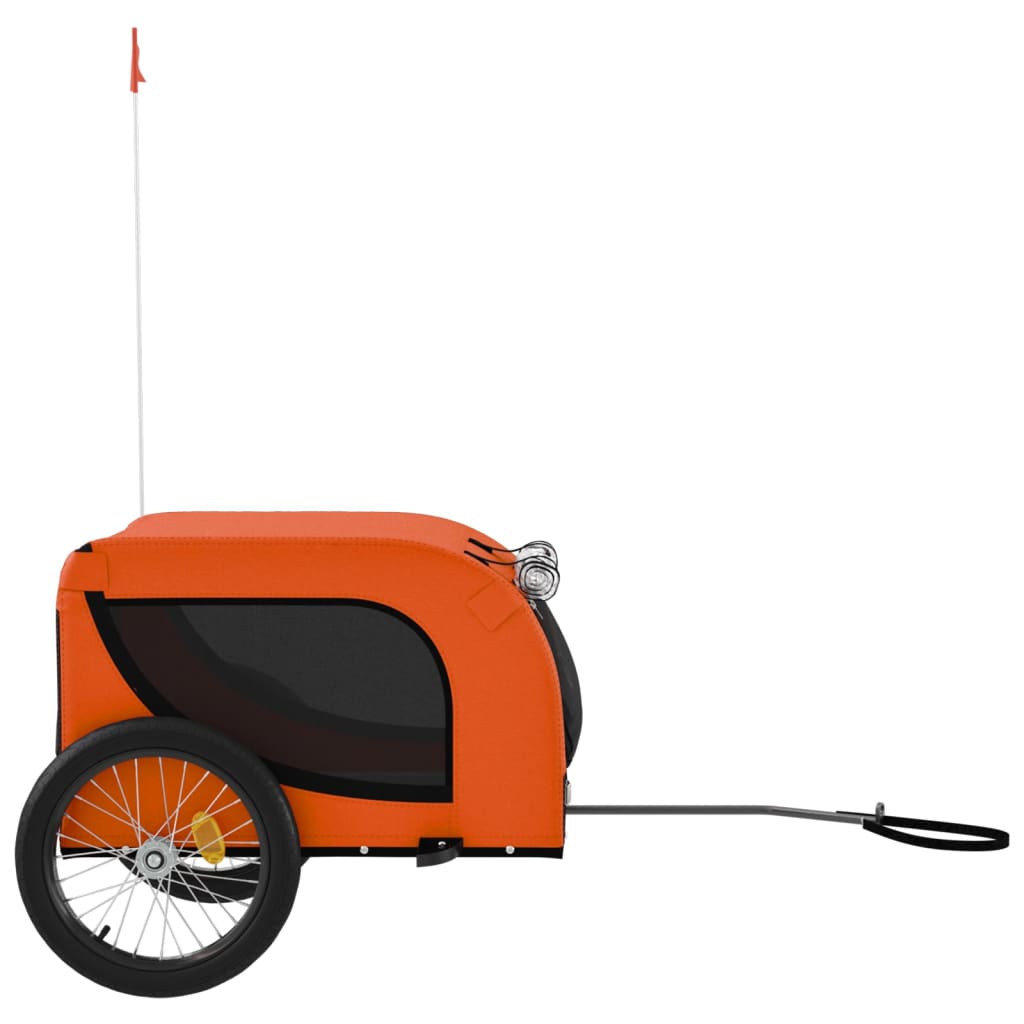 Remorque De Vélo Pour Animaux De Compagnie Et Noir