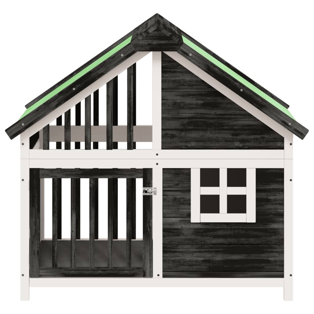 Chenil 96X60,5X87 Cm Bois De Pin Solide