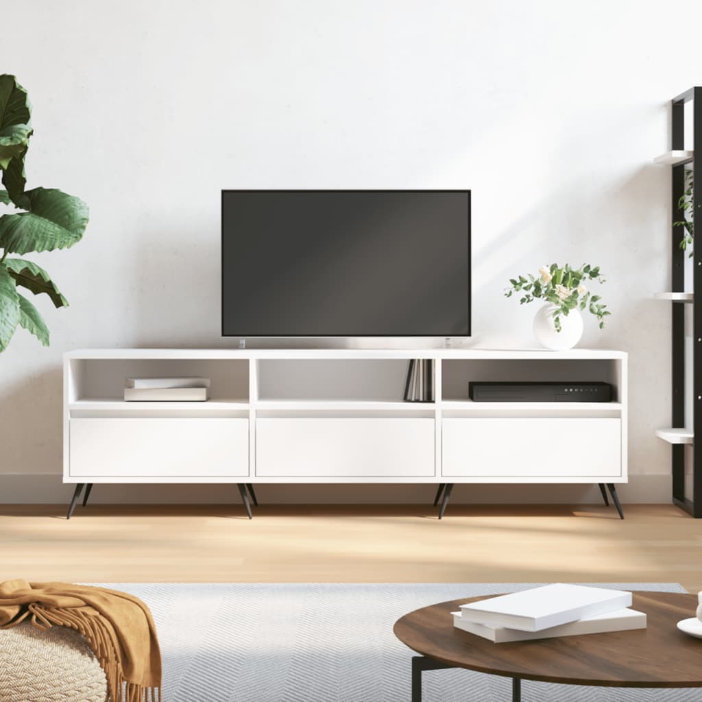 Meuble Tv 150X30X44,5 Cm Bois D'ingénierie