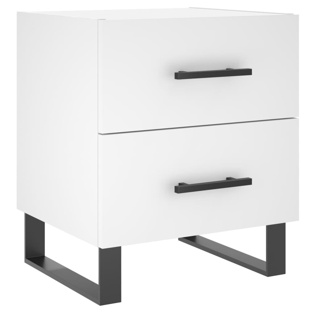 Tables De Chevet 2 Pcs 40X35X47,5 Cm Bois D’ingénierie