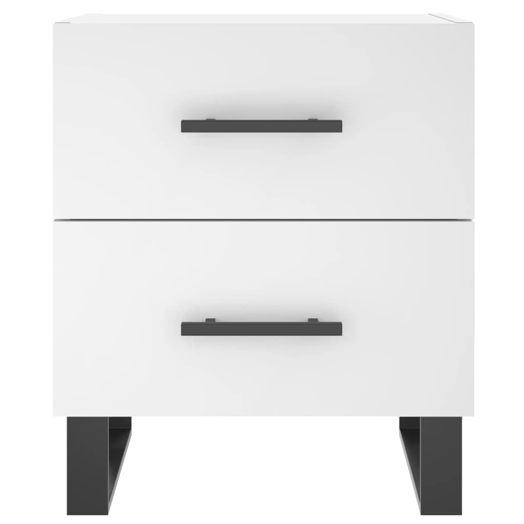 Tables De Chevet 2 Pcs 40X35X47,5 Cm Bois D’ingénierie