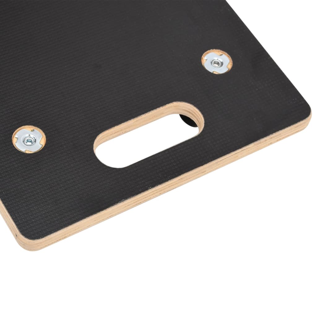 Chariots De Transport 2 Pcs Rectangulaire 50X35X11,5 Cm 250 Kg